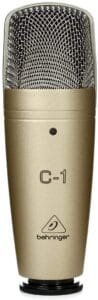 Behringer C-1 entre los MEJORES MICRÓFONOS DE ESTUDIO CALIDAD PRECIO